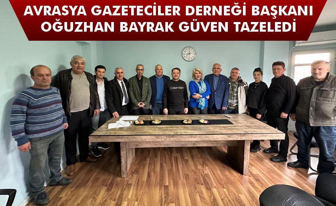 İSTANBUL AVRASYA GAZETECİLER DERNEĞİ'NİN YÖNETİM KURULU BELİRLENDİ