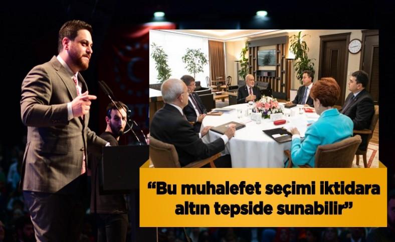 “BU MUHALEFET SEÇİMİ İKTİDARA ALTIN TEPSİDE SUNABİLİR”