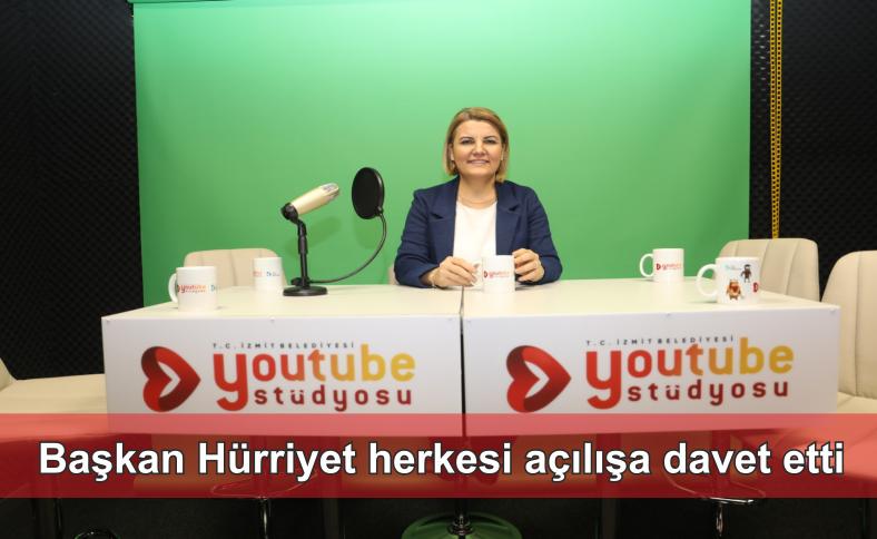 BAŞKAN HÜRRİYET HERKESİ AÇILIŞA DAVET ETTİ