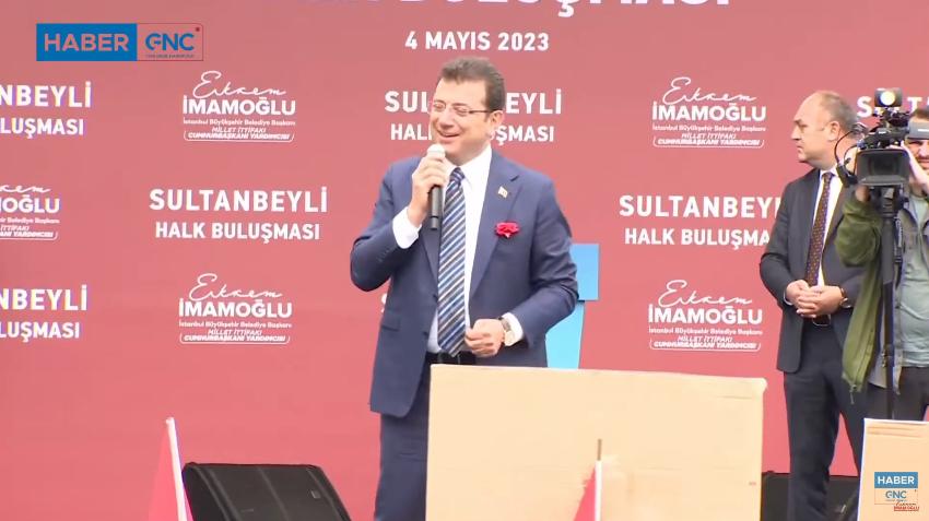 İMAMOĞLU, “BİZ VATANDAŞA HİZMET ETMEK ÜZERE GELMİŞ HİZMETKÂRLARIZ”