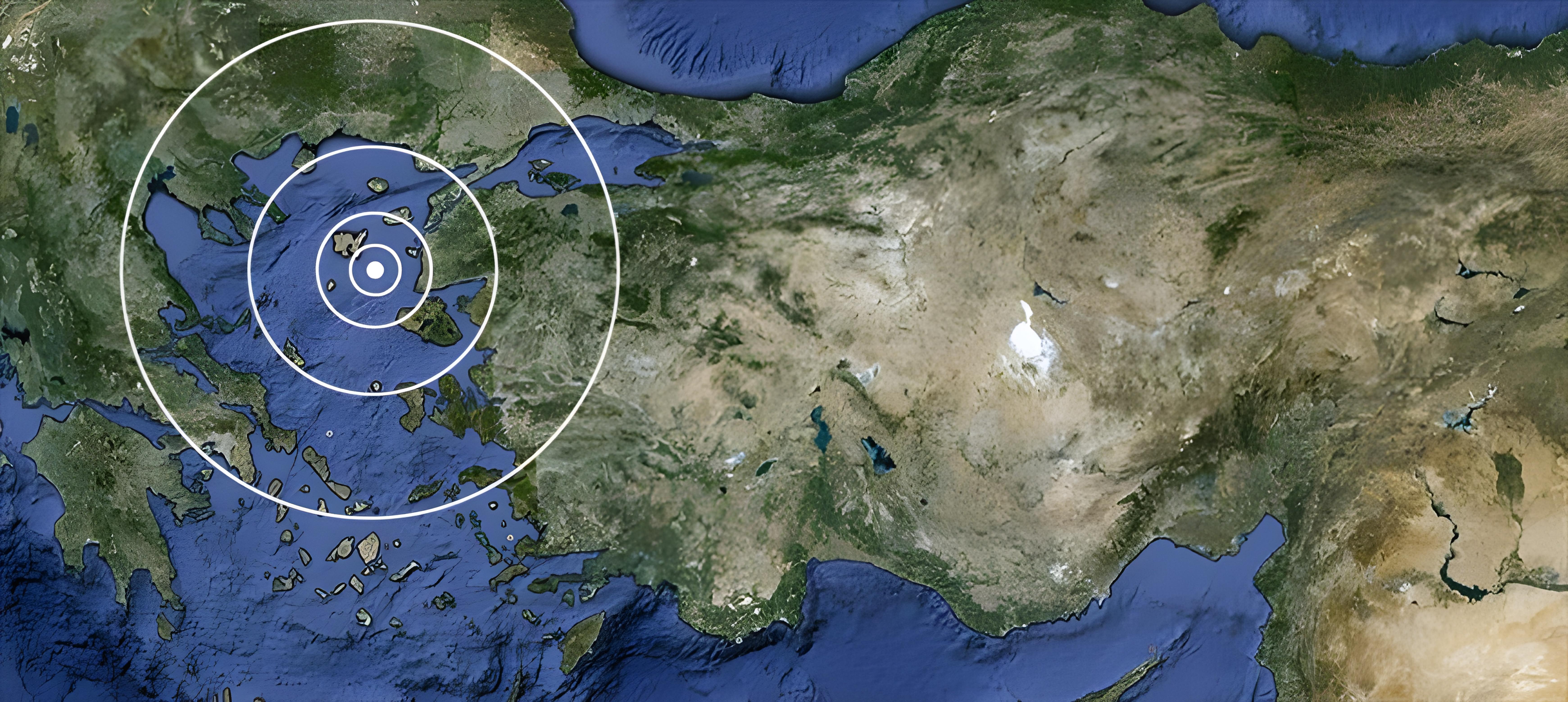 EGE DENİZİ'NDE DEPREM MEYDANA GELDİ