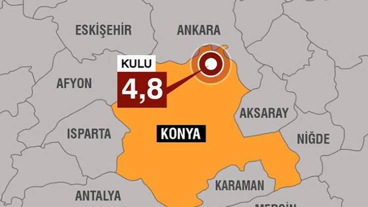 KONYA’DA KORKUTAN DEPREM