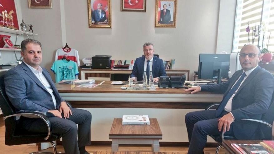 TİMBİR VE BHA’DAN GENÇLİK VE SPOR BAKANLIĞI ÖZEL KALEM MÜDÜRÜ KAHRAMANTÜRK’E ZİYARET