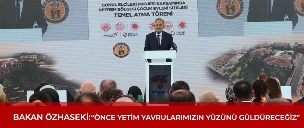 Önce yetim yavrularımızın yüzünü güldüreceğiz