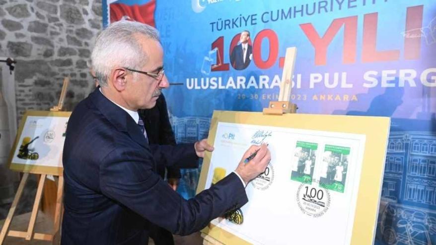 PTT’den Türkiye Cumhuriyeti’nin 100’üncü yılına özel pul