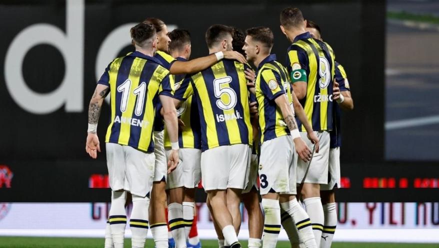 Fenerbahçe 3 puana 5 goller uzandı