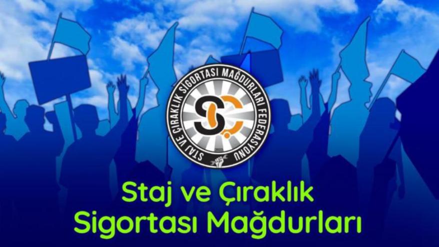 STAJ VE ÇIRAKLIK MAĞDURLARI TÜRKİYE GENELİNDE EŞ ZAMANLI MEYDANLARA İNİYOR