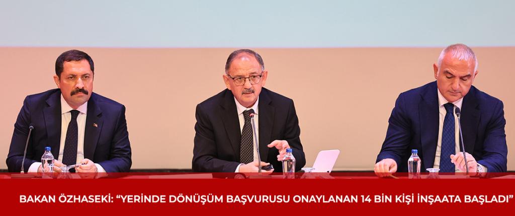 Yerinde Dönüşüm projesine 252 bin kişi başvuru yaptı