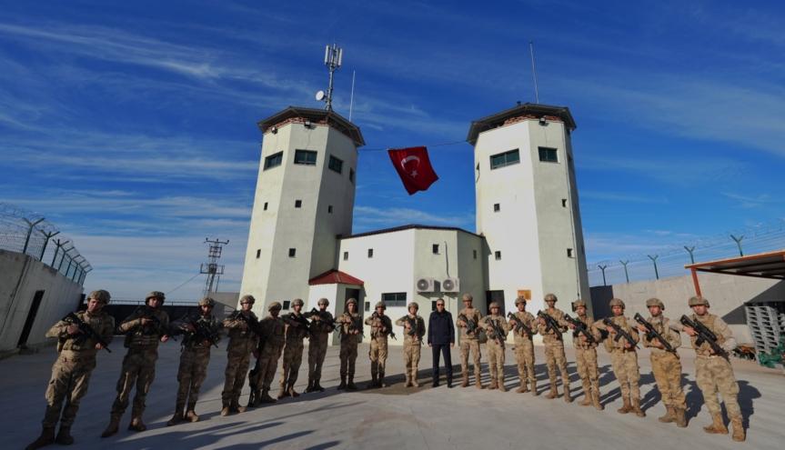 Yerlikaya Mardin’in Dibek Jandarma Üs Bölgesinde