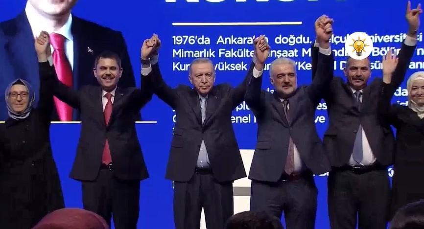 ERDOĞAN AÇIKLADI; AK PARTİ’NİN İSTANBUL ADAYI MURAT KURUM