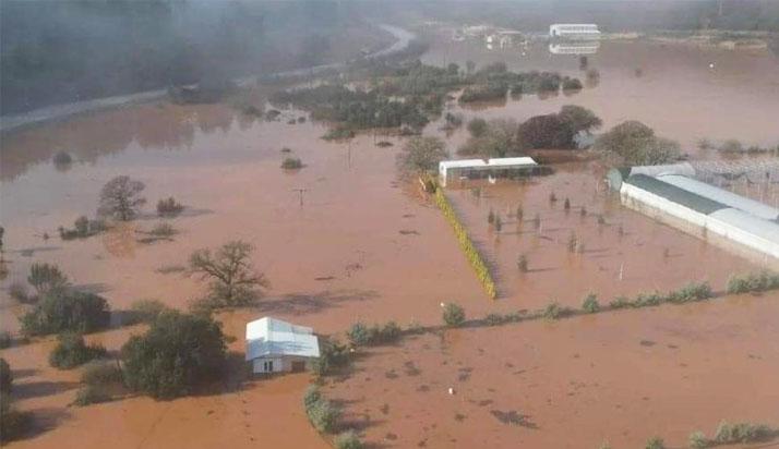 Kaş’ta aşırı yağış; camiyi su bastı, hayvanlar telef oldu