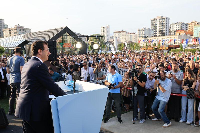 İMAMOĞLU: YEŞİL ALANI BETONA, RANTA DEĞİL; İNSANLARIN KULLANIMINA AÇMAYA DEVAM EDECEĞİZ…