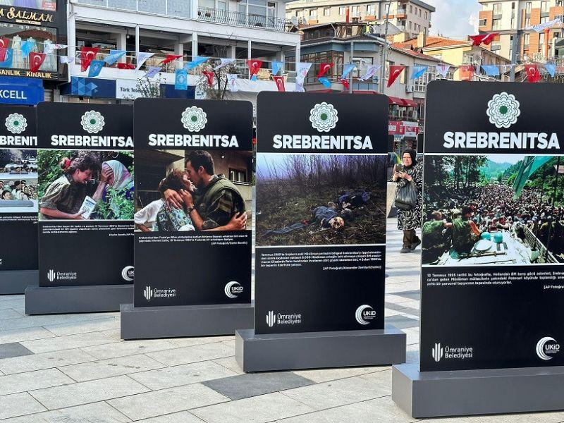 SREBRENİTSA VE GAZZE’DE HAYATINI KAYBEDENLER ÜMRANİYE’DE ANILDI…