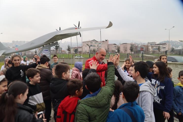 Başkan İbrahim Sandıkçı: Akıncı TİHA öğrencilerimize ilham oluyor