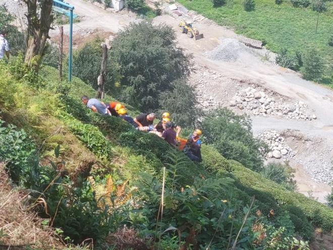 RİZE’DE TELEFERİKTE ELEKTRİK AKIMINA KAPILDI