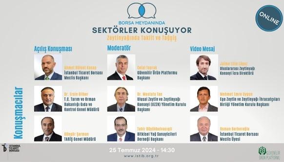 Borsa meydanında zeytinyağında taklit ve tağşiş konuşulacak