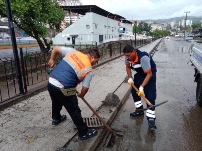 Kdz. Ereğli Belediyesi, kötü hava koşullarına karşı teyakkuzda