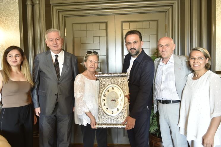 Yüksek İhtisas Üniversitesi Rektörü Prof. Dr. Sunguroğlu’ndan Ankara Kent Konseyi’ne ziyaret