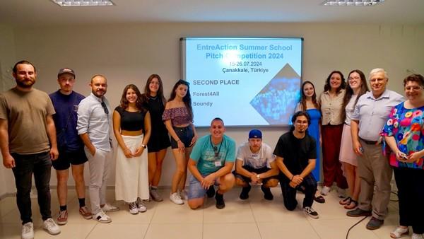 ENTREACTİON ERASMUS+ AB PROJESİ YAZ OKULU ÇANAKKALE’DE GERÇEKLEŞTİRİLDİ